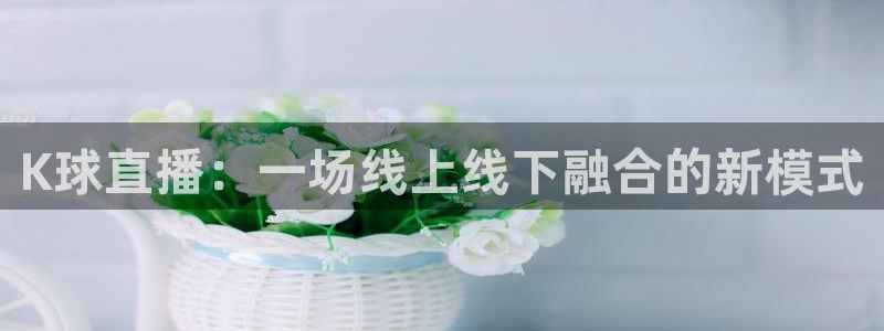nba总决赛玩球直播：K球直播：一场线上线下融合的新模式
